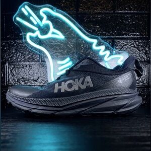 Hoka One One Challenger ATR 7 GTX Men’s Hiking Trail Running Shoes Black - 8